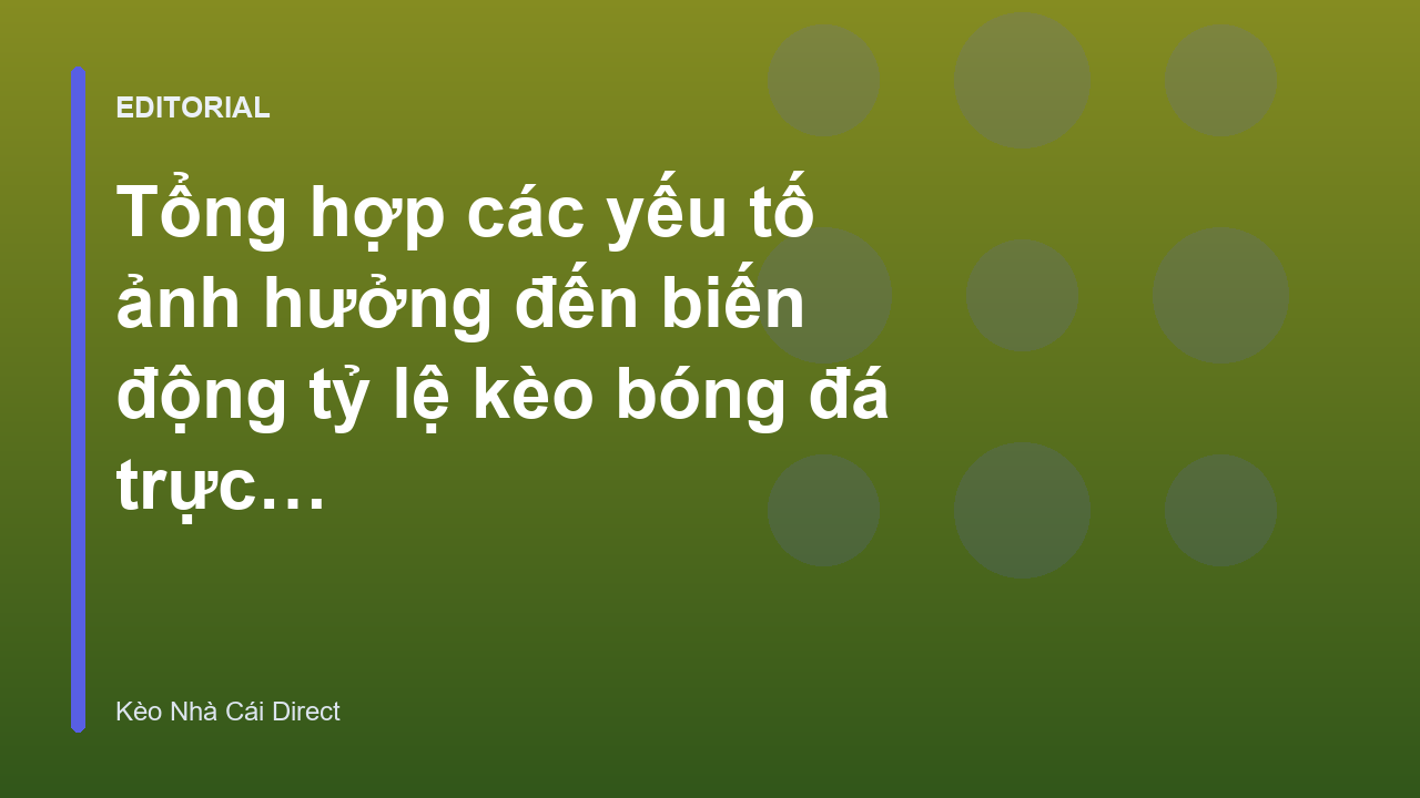 Biểu đồ minh họa sự biến động tỷ lệ kèo bóng đá